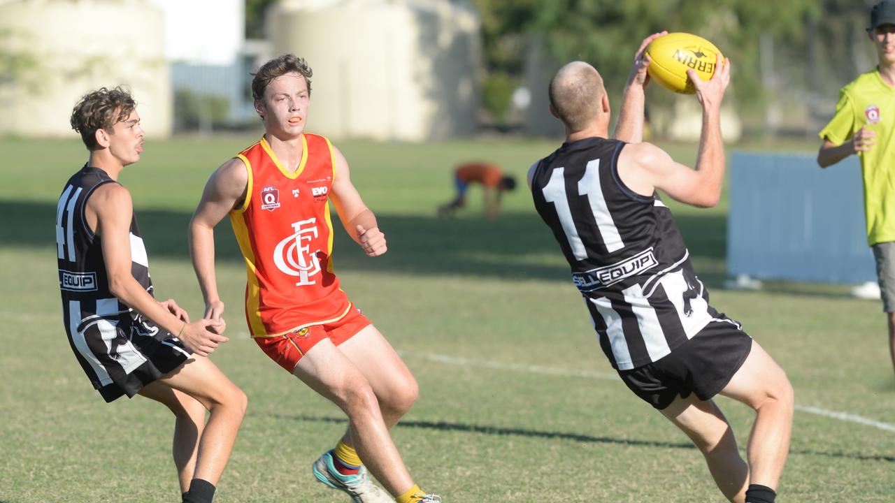 AFL A GRADE: Panthers' Daniel Mill with the ball