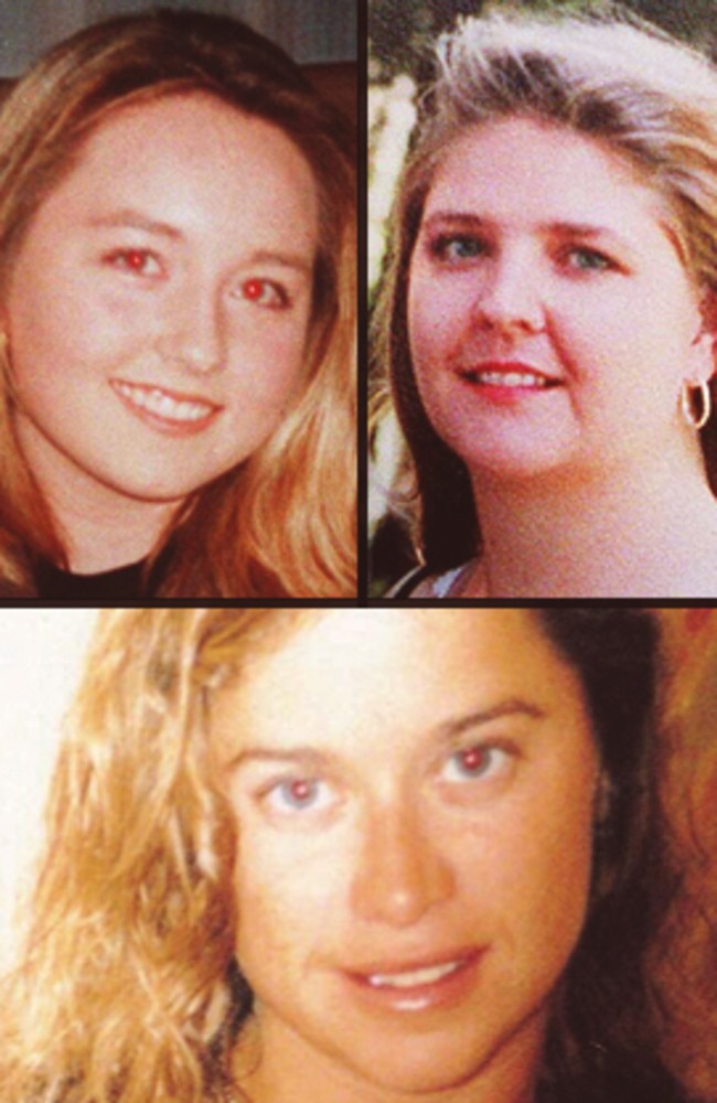 Bradley Robert Edwards is charged with the murders of Sarah Spiers, Jane Rimmer and Ciara Glennon. 