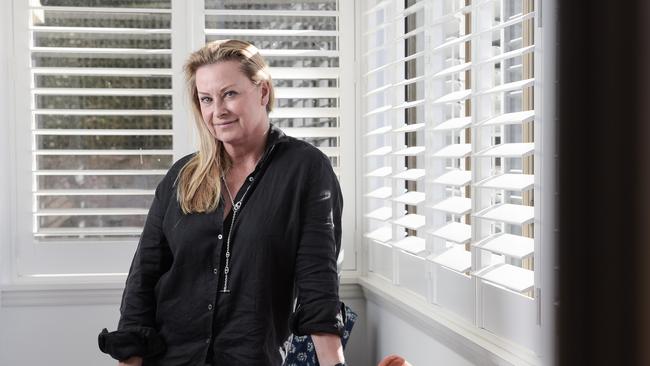 Jill Waddy – media buyer and equestrian – in her Woollahra apartment. Picture: Flavio Brancaleone