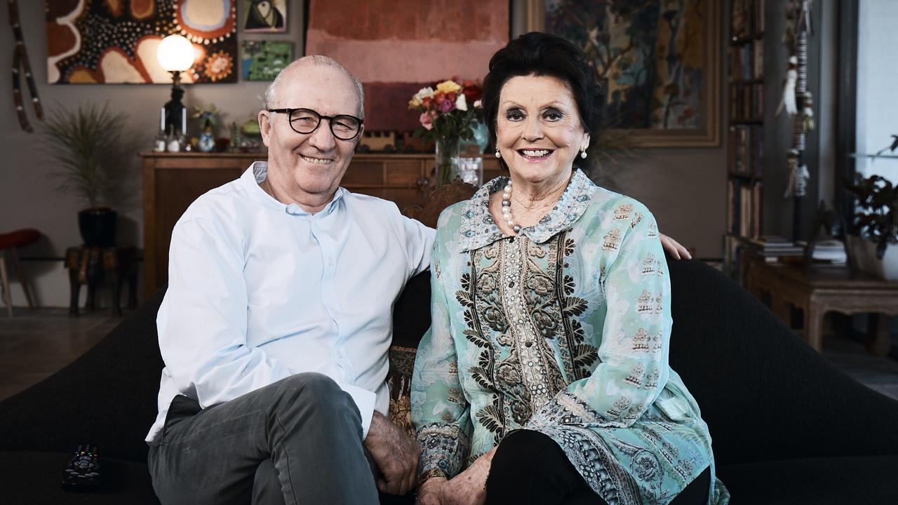 Mick and Di were married for more than 50 years. Picture: Channel 10.