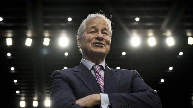 JPMorgan CEO Jamie Dimon. Picture: Drew Angerer/Getty Images/AFP