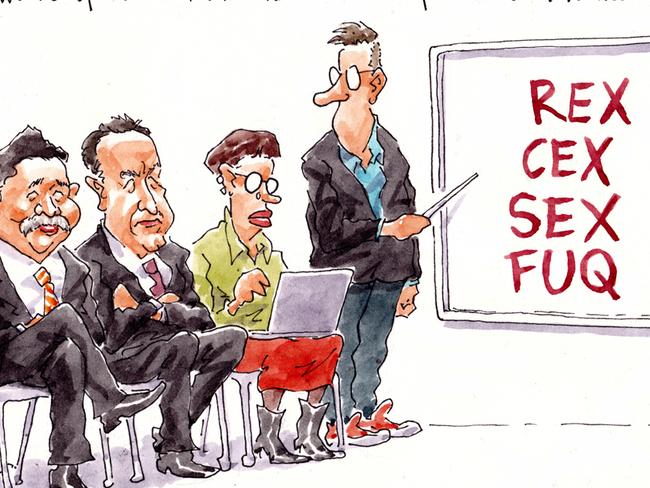 Rod Clement Margin Call Cartoon for 09-09-20Version: Business Cartoon  (1280x720 - Aspect ratio preserved, Canvas added)COPYRIGHT: The Australian's artists each have different copyright agreements in place regarding re-use of their work in other publications.Please seek advice from the artists themselves or the Managing Editor of The Australian regarding re-use.