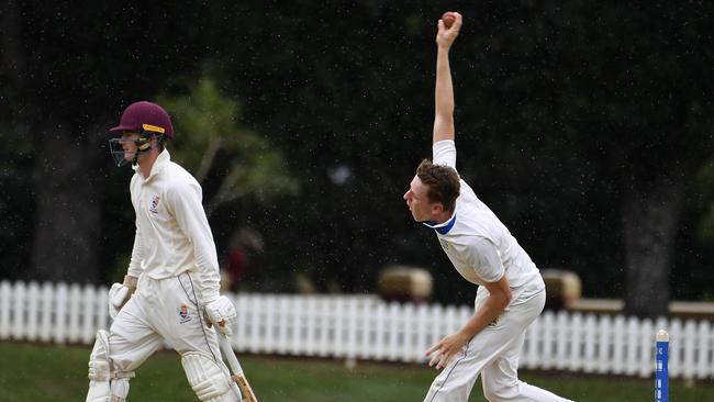 GPS First XI cricket between Nudgee College and Ipswich Grammar School. Saturday February 4, 2023. Picture, John Gass