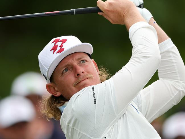 ADELAIDE, AUSTRALIA - APRIL 27: Cameron Smith, Team Ripper on the 14th tee during LIV Adelaide at The Grange Golf Club on April 27, 2024 in Adelaide, Australia. (Photo by Sarah Reed/Getty Images)