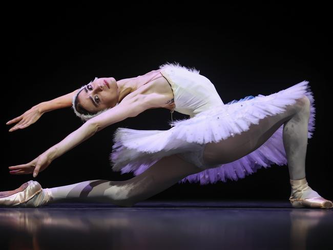 Daily Telegraph. 13, July, 2022.Laura Fernandez, Principal Dancer from the Georgian National Ballet, at the WORLD STARS OF BALLET Gala, at Sydney Coliseum Theatre, Rooty Hill, today.Picture: Justin Lloyd.