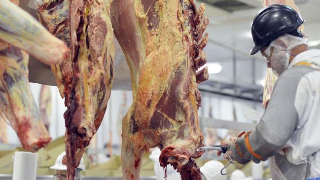 A western suburbs man claims he felt pressured to return to work by his abattoir boss despite showing clear coronavirus symptoms. Picture: NRM