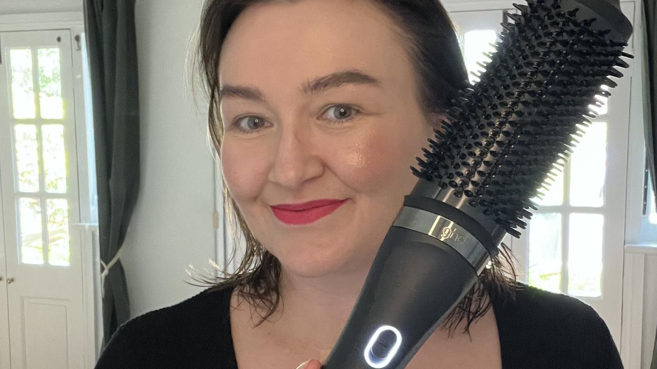 The ghd duet has me in my blowdry brush era. Picture: news.com.au/Kara Byers