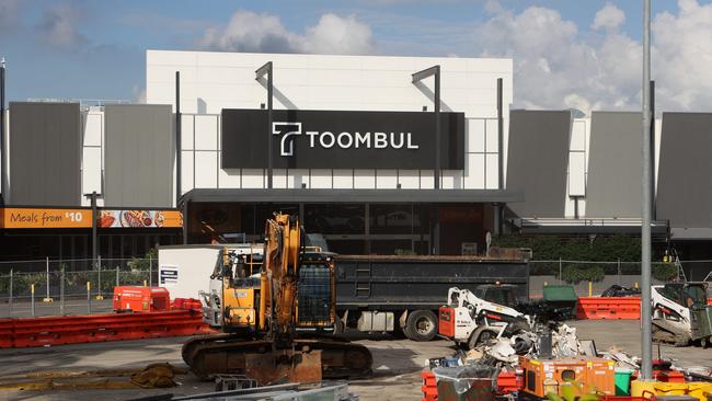 Toombul Shopping Centre after the 2022 floods. Picture: Liam Kidston