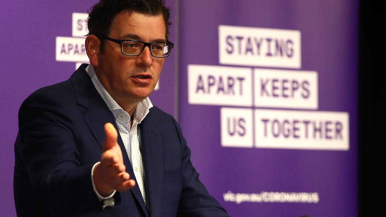 Supporters of Victorian Premier Daniel Andrews have slammed Leigh Sales. Picture: Robert Cianflone/Getty Images