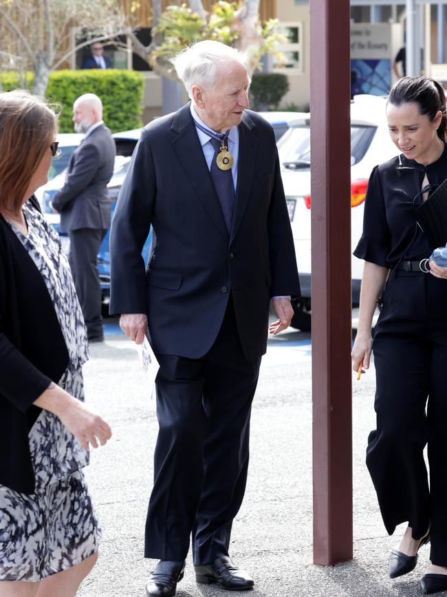 Tony Fitzgerald, At the State Funeral Service for Mike Ahern AO, at Our Lady of the Rosary Catholic Church, Caloundra, on Friday 25th August 2023 - Photo Steve Pohlner