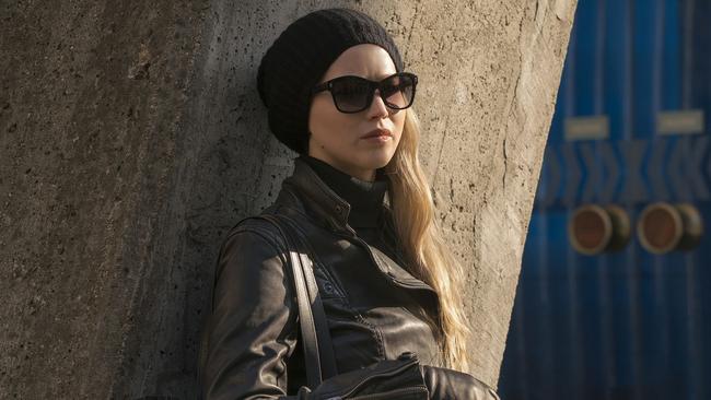 Scene from Red Sparrow (2018). A 20th Century Fox release.