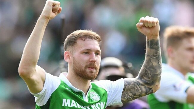 Hibernian’s Soceroos contender Martin Boyle calls himself a defender’s nightmare