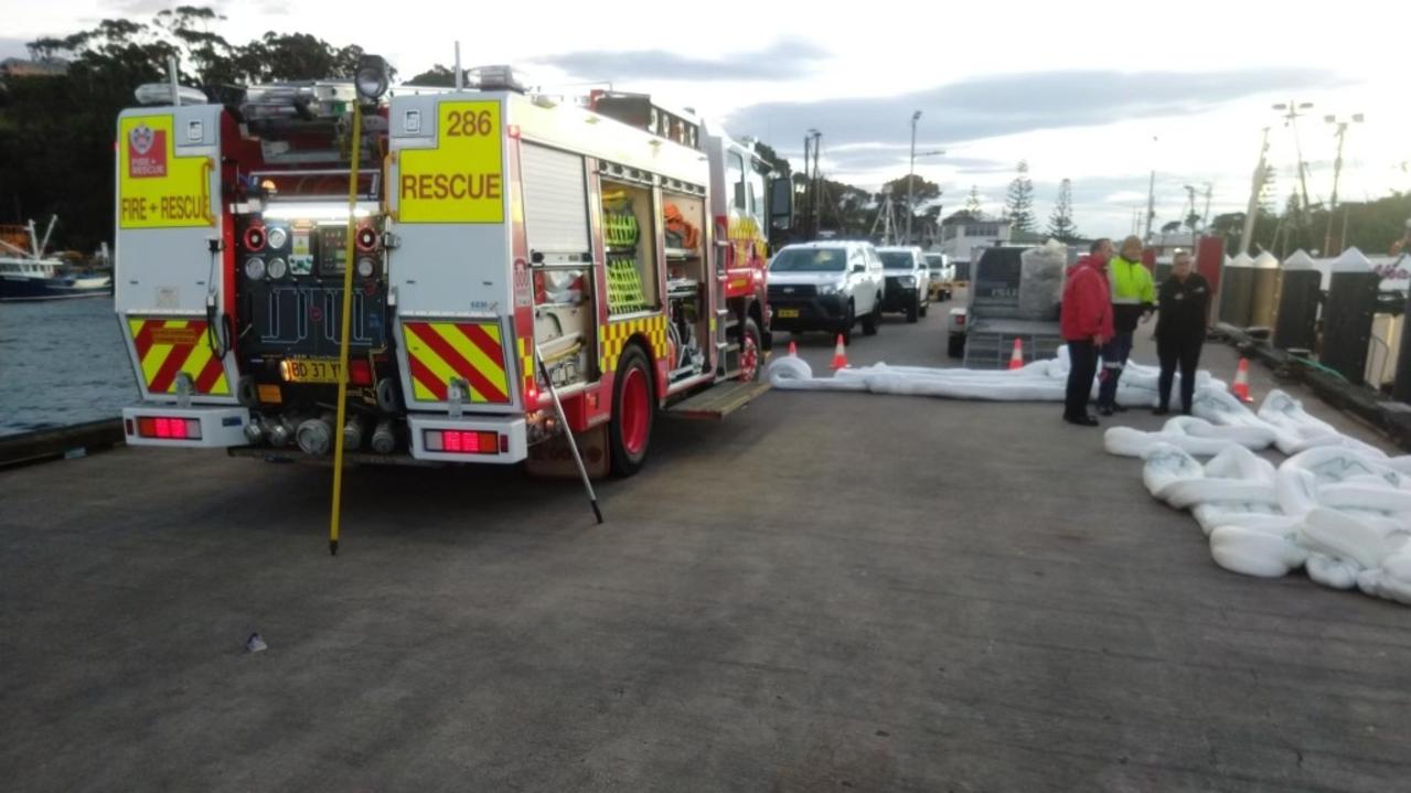 Emergency crews responded quickly to the incident following a triple-0 call. Photo: FRNSW