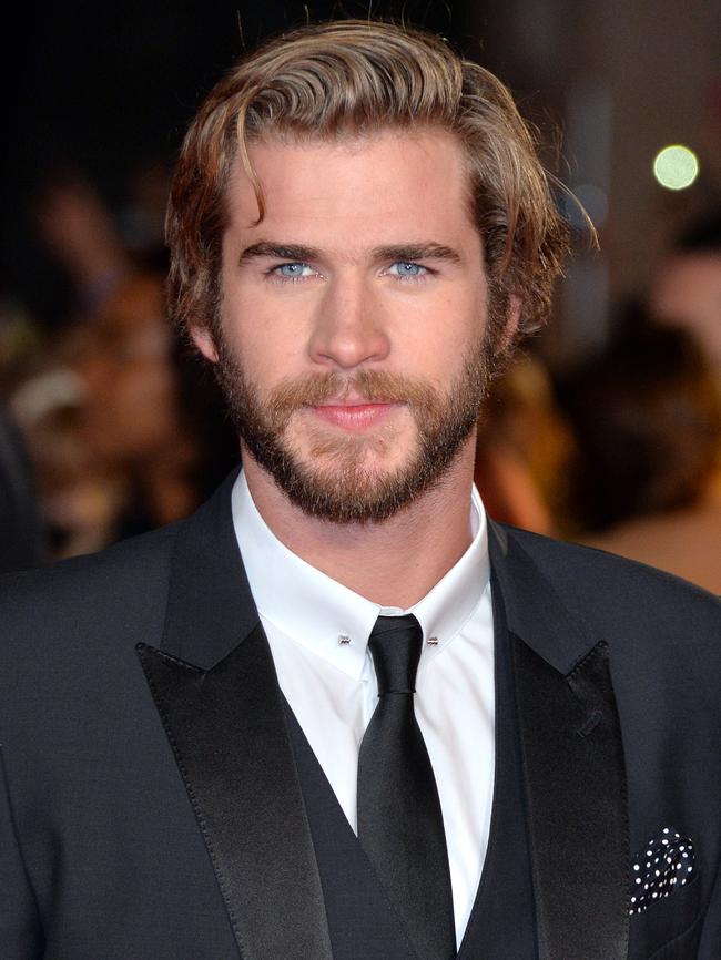 Liam Hemsworth attends the World Premiere of "The Hunger Games: Mockingjay Part 1".