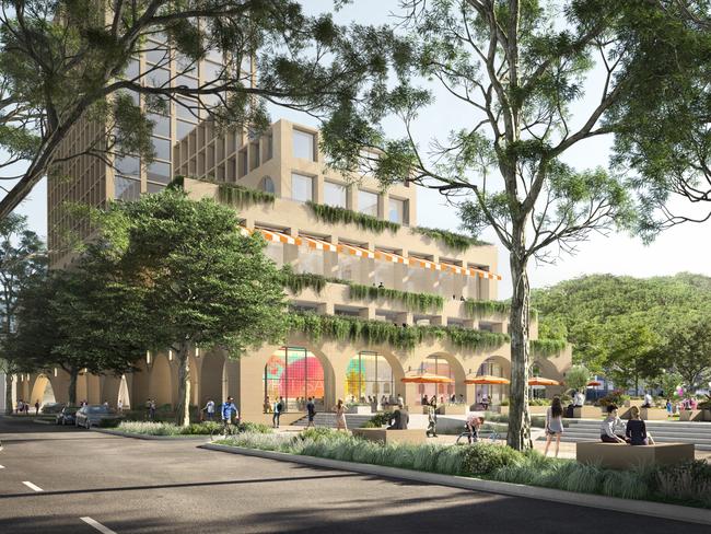 Artist's impression of the new $115 million "Conexions" development at West Gosford. Picture: supplied