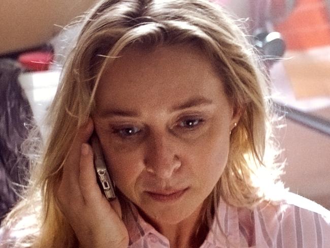 Asher Keddie as Evelyn in Strife. Picture: Binge
