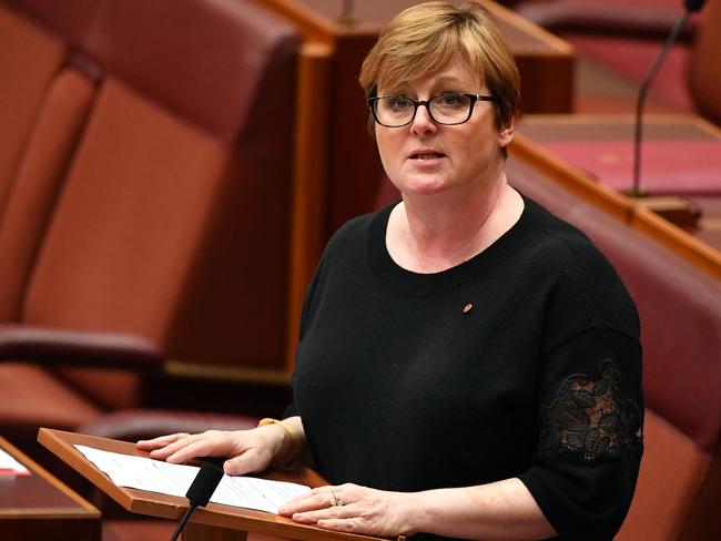 Bill Shorten was asked about Liberal Senator Linda Reynolds’ proposal that there should be a referendum to change Section 44 of the Constitution. Picture: AAP