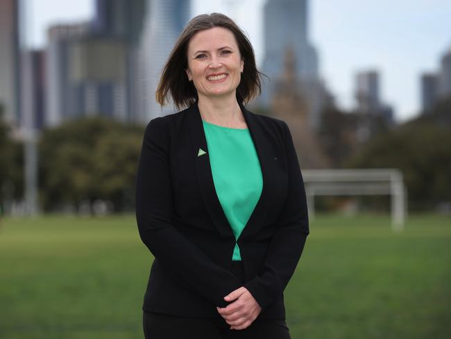 The Greens’ lord mayoral candidate Roxane Ingleton. Picture: David Caird