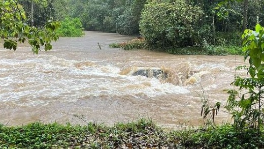 Dramatic images released by the Coffs Harbour SES unit.