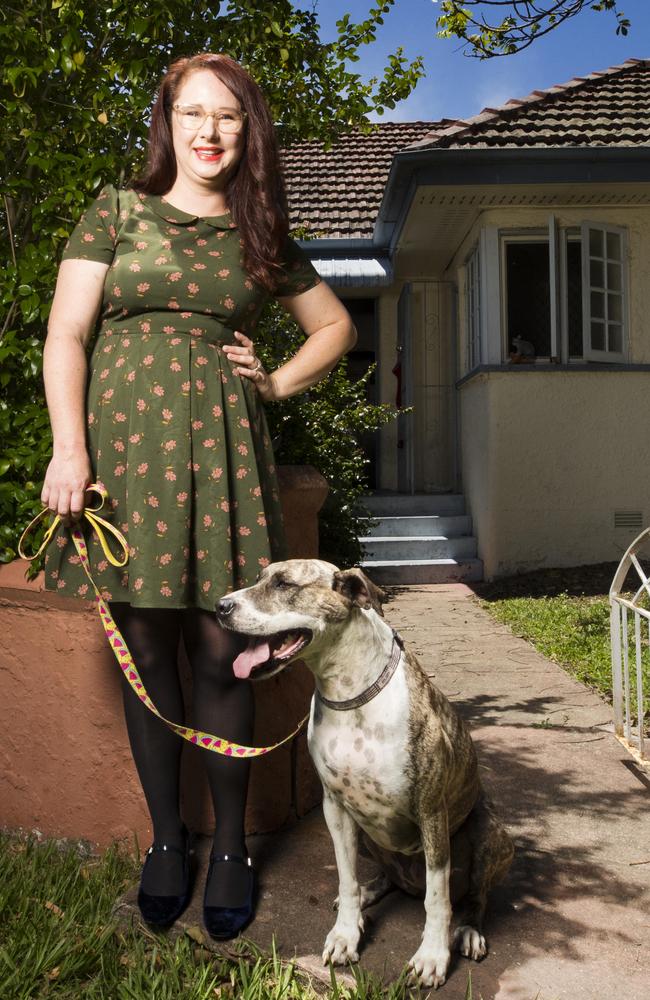 Mel Buttle with her dog Ruby are going on a road trip.