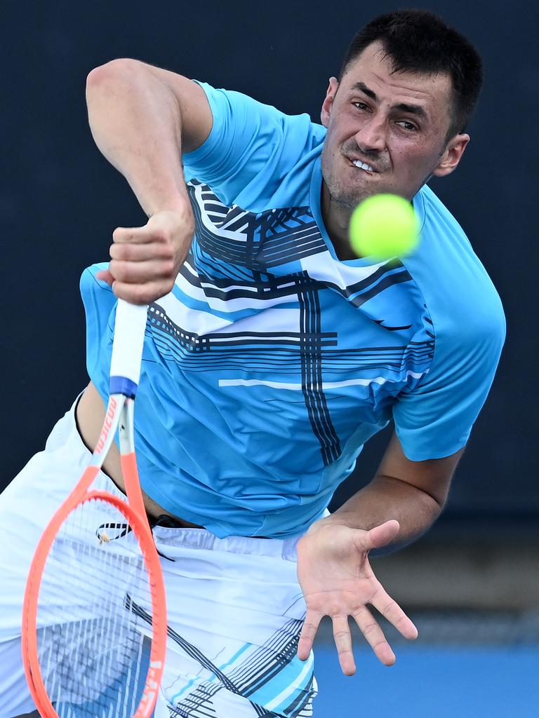 Bernard Tomic couldn’t get past the second round.