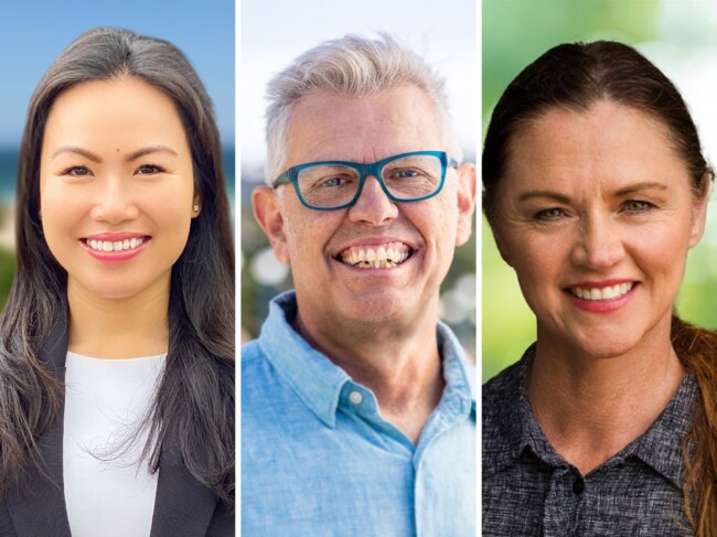 Three federal candidates for the Kingsford Smith seat