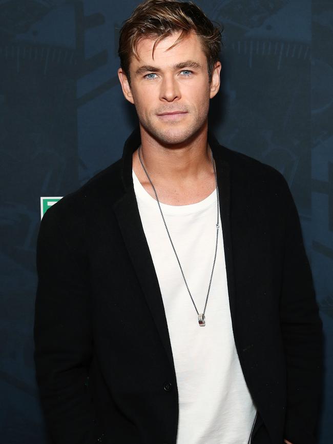 Chris Hemsworth has had great success in Hollywood and is an Aussie favourite. Picture: AAP Image/Brendon Thorne