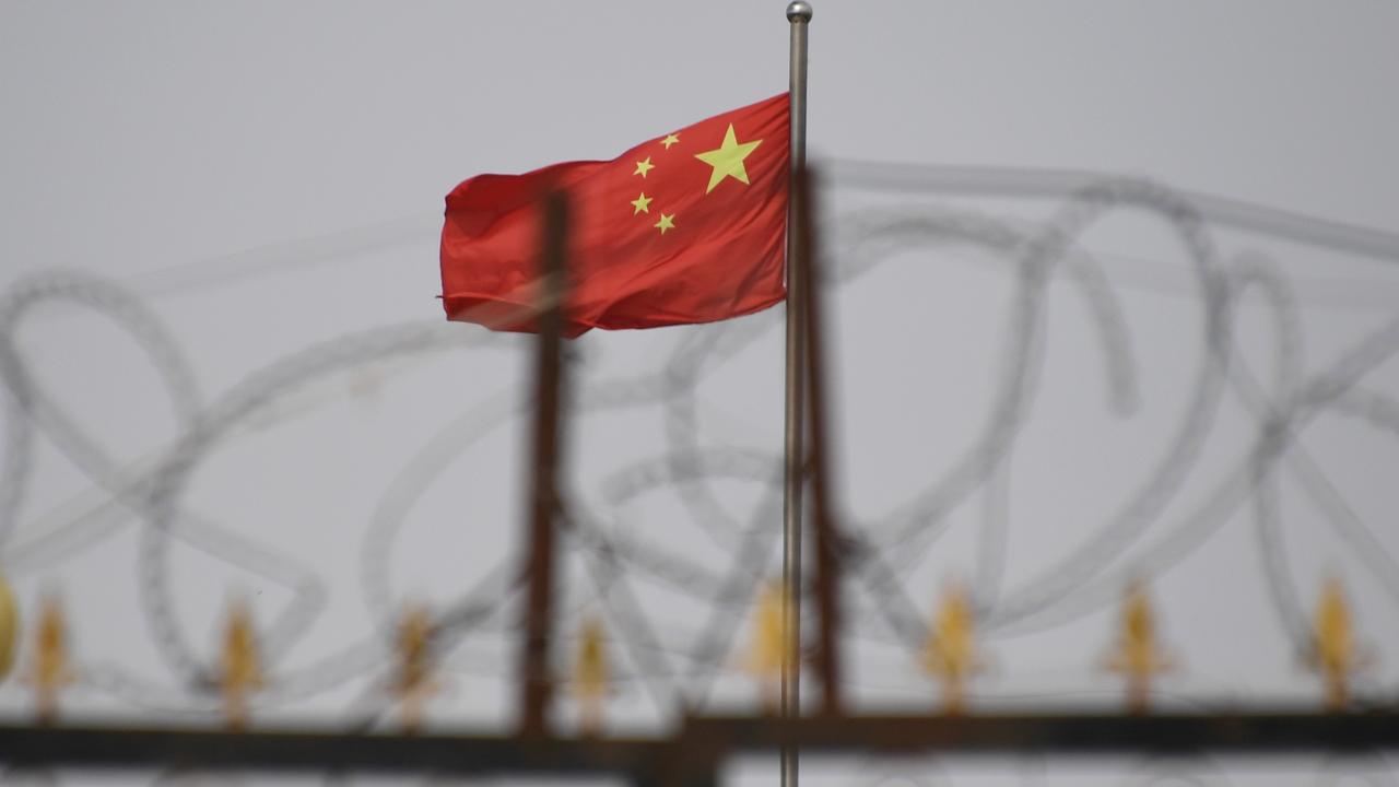 A compound in Yangisar, south of Kashgar. The Xinjiang region is populated by the Muslim Uighur minority, many who are in detention camps. Picture: Greg Baker/AFP