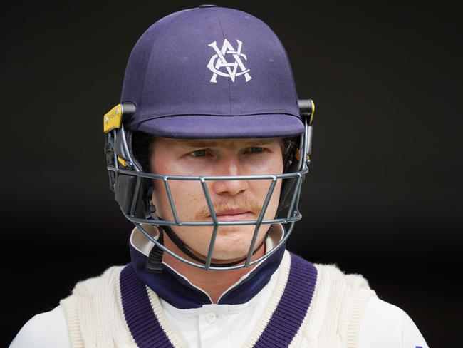 Will Pucovski of Victoria is seen during day 3 of the Sheffield Shield match between Victoria and New South Wales at the Melbourne Cricket Ground in Melbourne, Friday, November 29, 2019. (AAP Image/Michael Dodge)