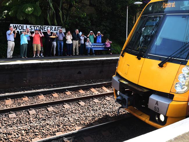 Locals are fed up with the train noise. Picture: Virginia Young