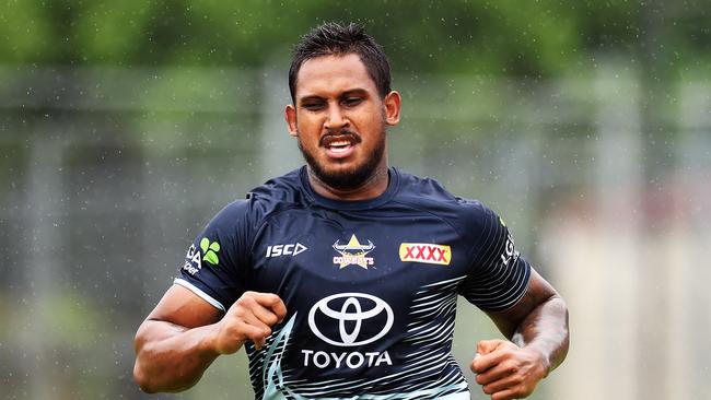 End of the line... Ben Barba’s had his North Queensland Cowboys contract torn up. Picture: Zak Simmonds