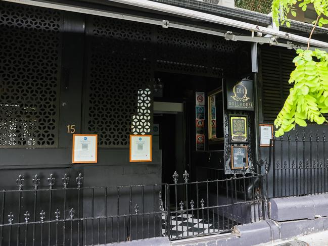 Dollhouse Gentlemen's Club is set to reopen after City of Sydney and local residents lost a battle to keep it shut. Picture: Dylan Robinson