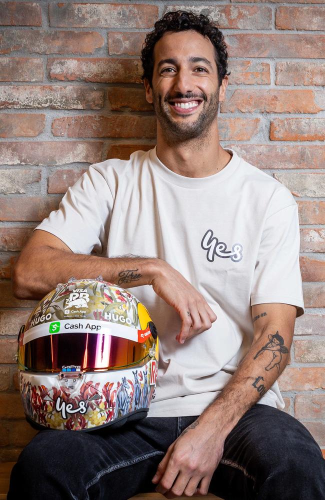 Daniel Ricciardo says it’s been ‘really cool’ to see the Aus GP grow with time. Picture: Jake Nowakowski