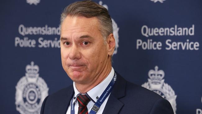 Detective Senior Sergeant Greg Aubort, Officer in Charge of the Gold Coast District Child Protection and Investigation Unit. Picture: Glenn Hampson.