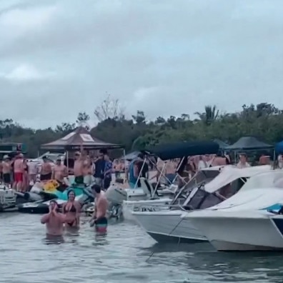 “Candyman 2.0” Troy Williams has shared a video of Australia Day celebrations on his Instagram story. Picture: Instagram