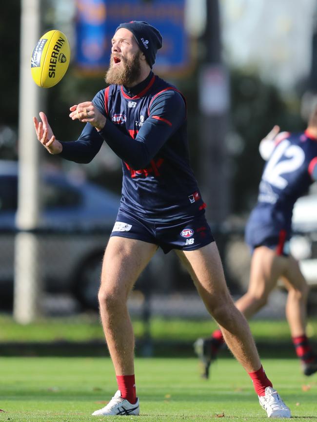 Max Gawn will hope to prove his fitness on Saturday.