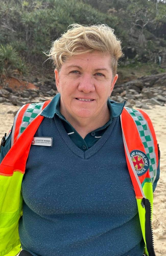 Noosa Heads Ambulance station OIC Annette Morris. Photo: Craig Warhurst