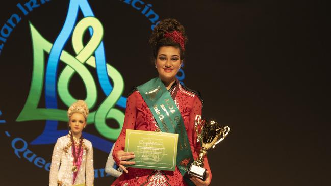 Yasmin Mohtadyis regularly on the podium for Irish dancing.