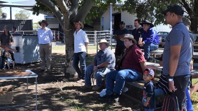 Bill Speedy from the Nullawokka First Nations Gallery and Tours, presented at the Dalby Show 2023. Picture: Emily Devon