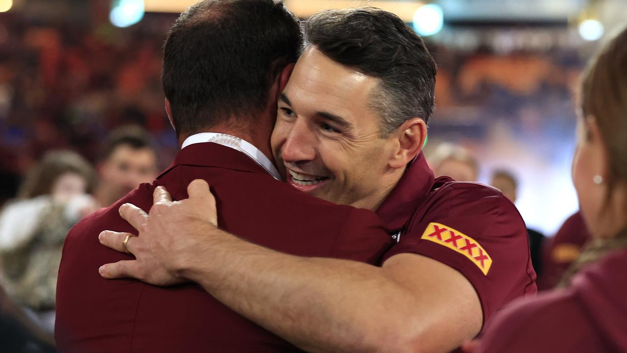 Billy Slater is content in his current job as Queensland State of Origin coach. Picture: Adam Head