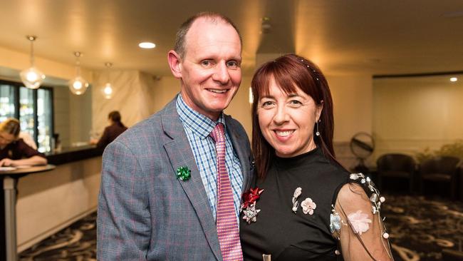 Andrew and Sarah Wielandt were all smiles as part of the Protea Place Progressive Dinner in the CBD.