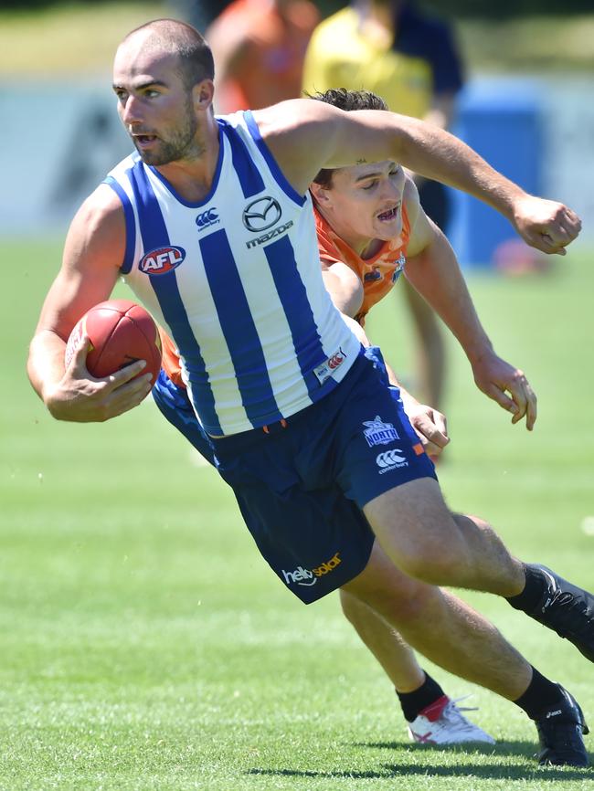 North Melbourne has been one of the strongest adopters of AFLX. Picture: Jay Town