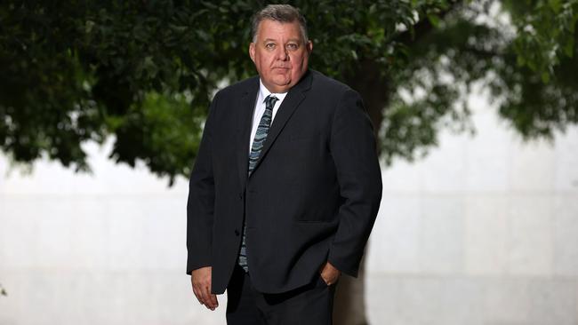 Craig Kelly at Parliament House, Canberra, on Tuesday after he abandoned the Morrison government for the cross-bench. Picture: Gary Ramage