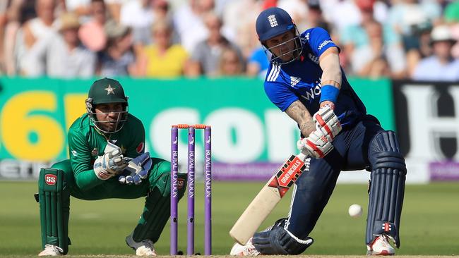 England's Alex Hales smashed 171 against Pakistan at Trent Bridge.