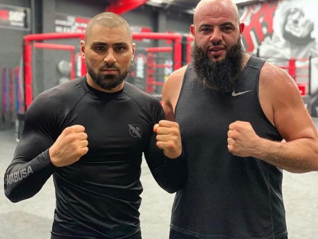 Adam Omar (left) and Hany Sbat. Picture: Instagram