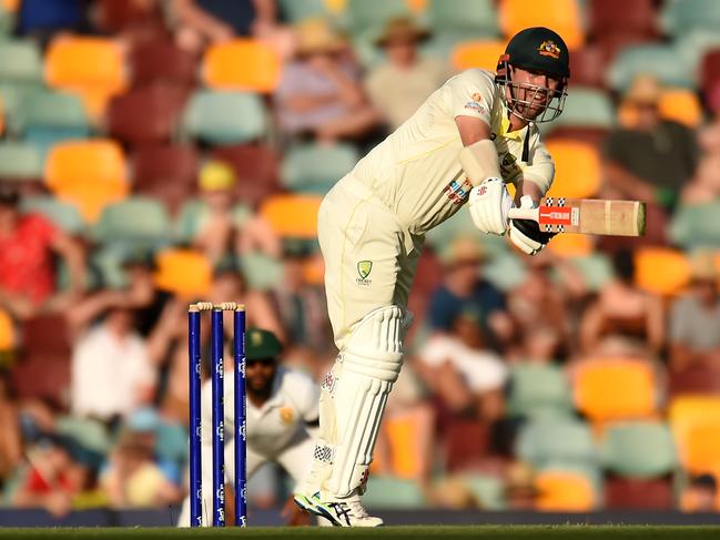 Travis Head was at his counter-punching best in Brisbane. Picture: Albert Perez/Getty