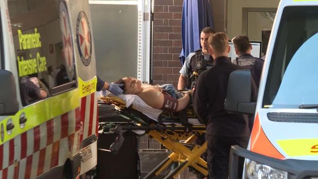 Two brothers were shot in a Marrickville barber shop earlier this month. Picture: TNV