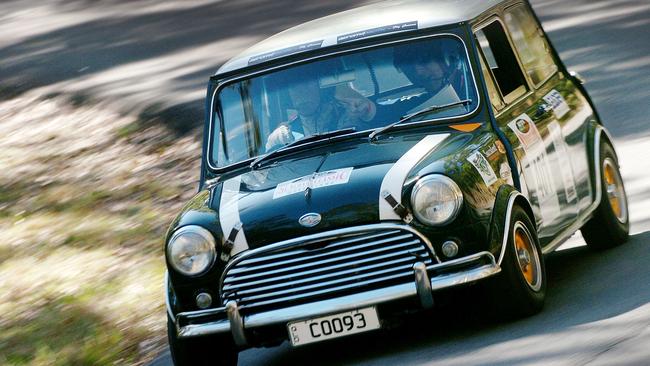 Dad’s race car back in New Zealand: 1969 Morris Mini Cooper S.