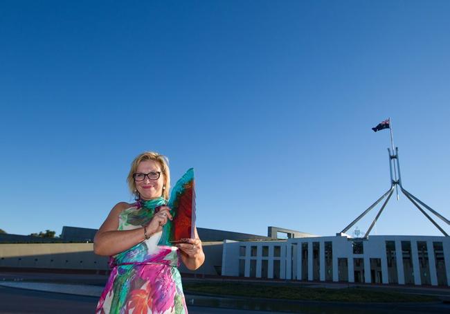 2015 Australian of the Year Rosie Batty. Supplied by ABC TV. Photo by Belinda Pratten. Picture: Belinda Pratten