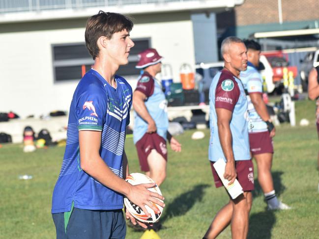 CQ Capras under-16, under-18, under-21 and senior men training at Kettle Park, Rockhampton, on December 3, 2022.